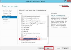 Cách cài đặt Print Server trong Windows Server 2012
