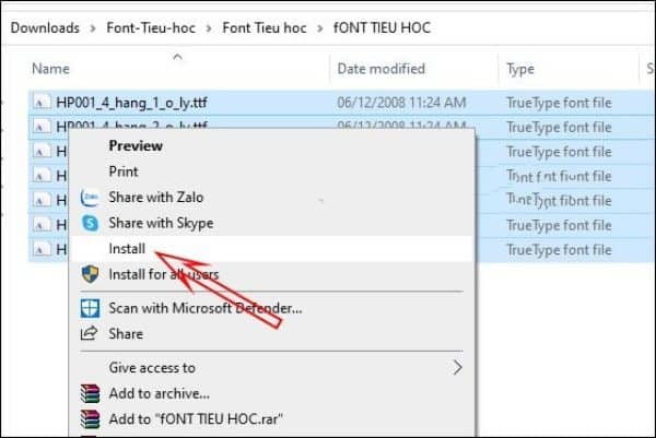 Cách kẻ ô trong Word