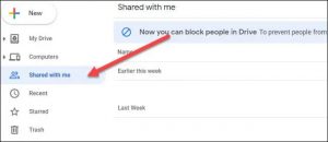 Cách chặn spam trên Google Drive