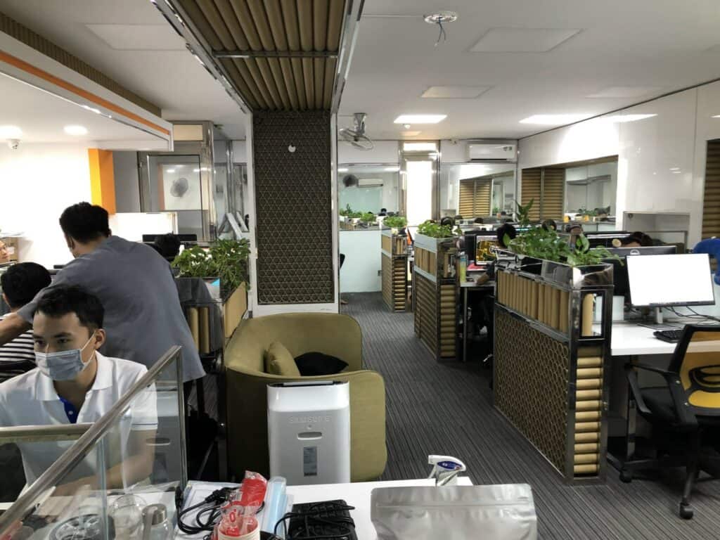 IT thuê ngoài PECO đang làm việc tại GKA