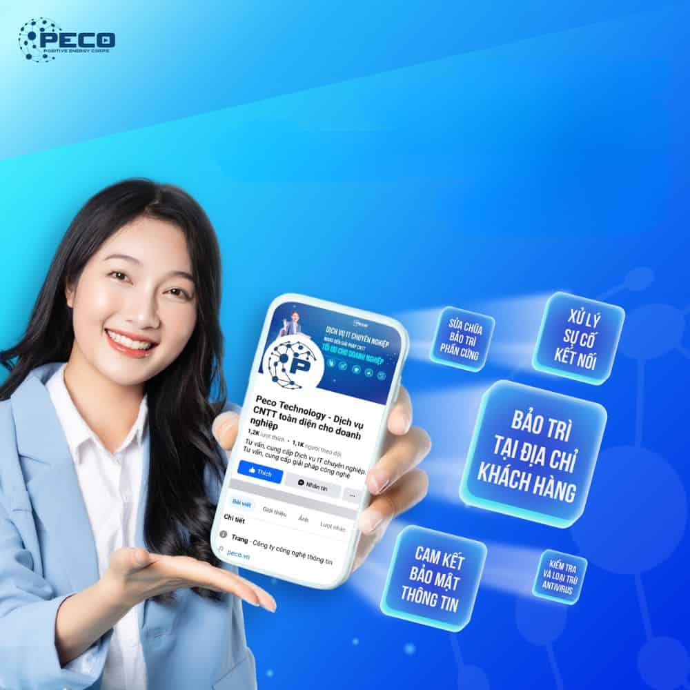 Dịch vụ IT Helpdesk chuyên nghiệp của PECO