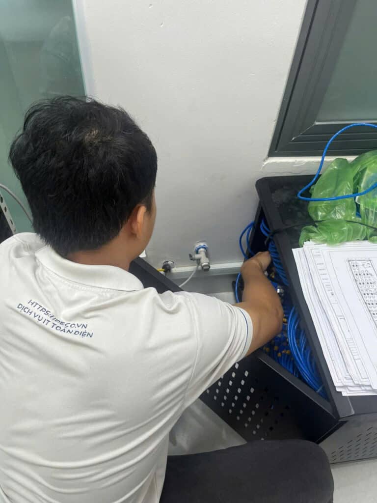 Quy trình thi công mạng doanh nghiệp 4