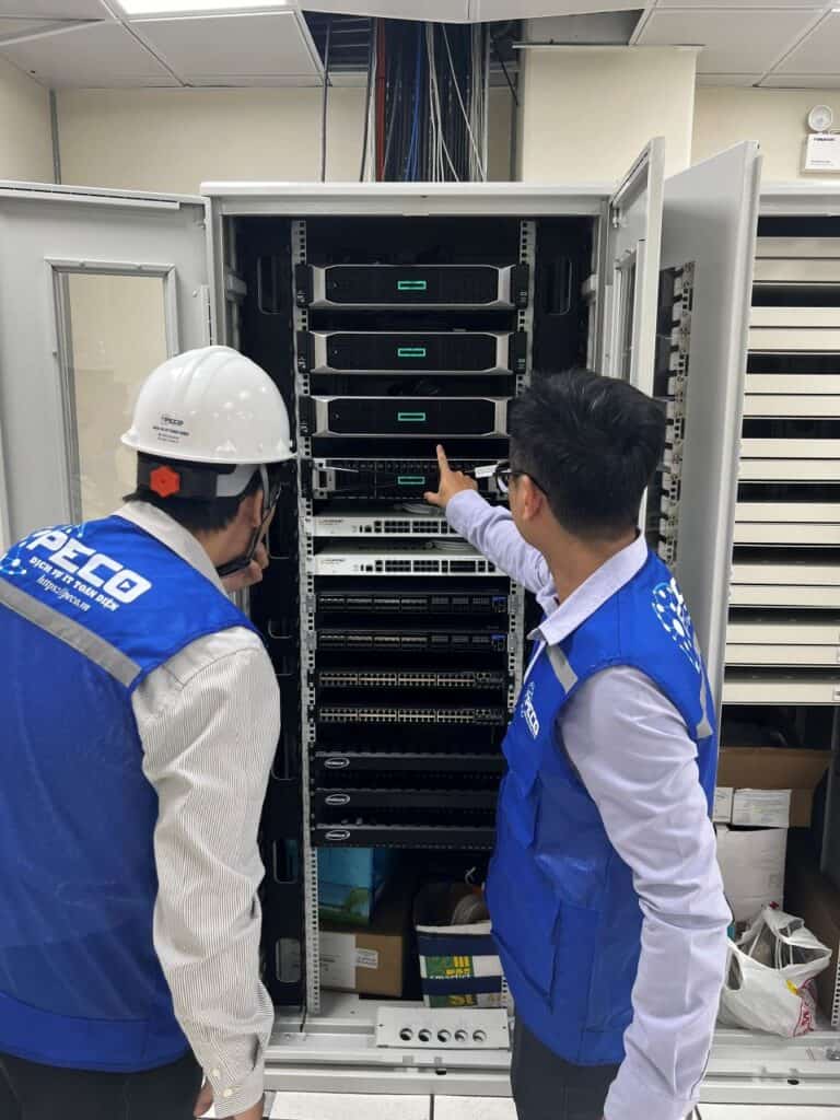 Quy trình thi công mạng doanh nghiệp 6