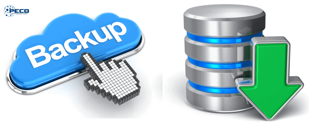 Backup trước khi vệ sinh server